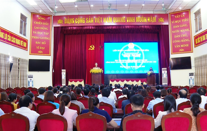 Liên đoàn Lao động huyện Ứng Hoà quán triệt Nghị quyết Đại hội Công đoàn thành phố Hà Nội lần thứ XVII