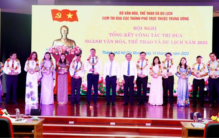 Hội nghị tổng kết công tác thi đua ngành văn hóa, thể thao và du lịch Cụm thi đua 5 thành phố trực thuộc Trung ương năm 2023