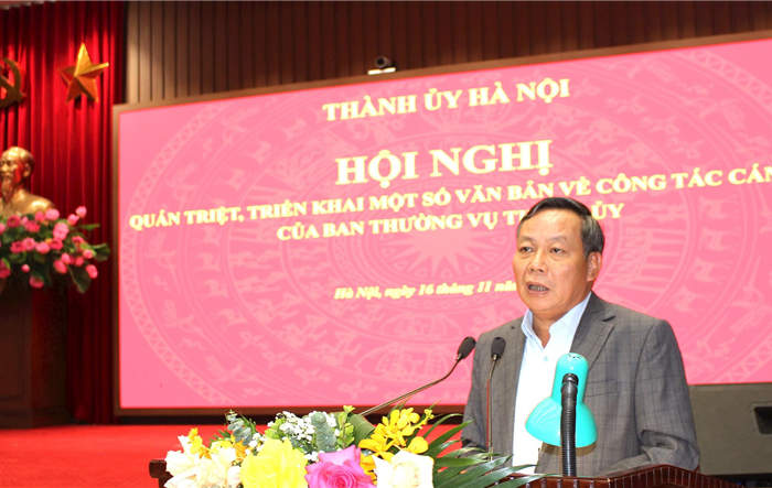 Thành uỷ Hà Nội rà soát, đánh giá cán bộ địa phương