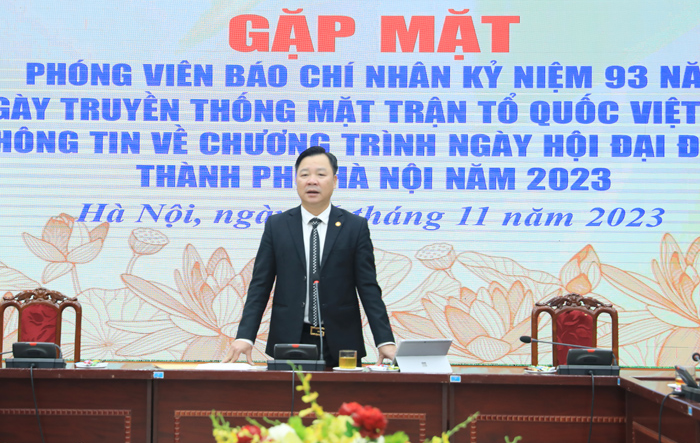 Thành phố Hà Nội tổ chức Ngày hội Đại đoàn kết toàn dân tộc cấp thành phố năm 2023