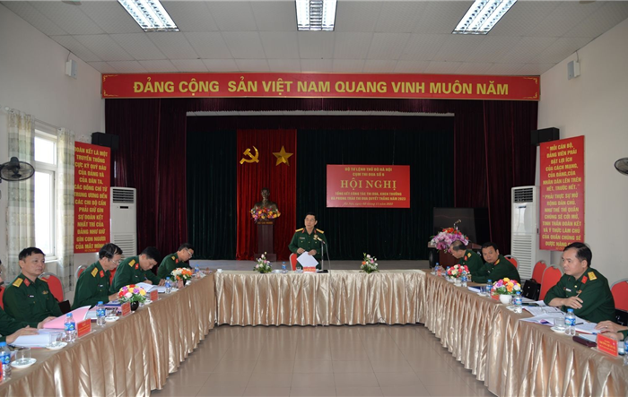 Cụm Thi đua số 6, Bộ Tư lệnh Thủ đô nâng cao chất lượng tổ chức thực hiện phong trào thi đua quyết thắng
