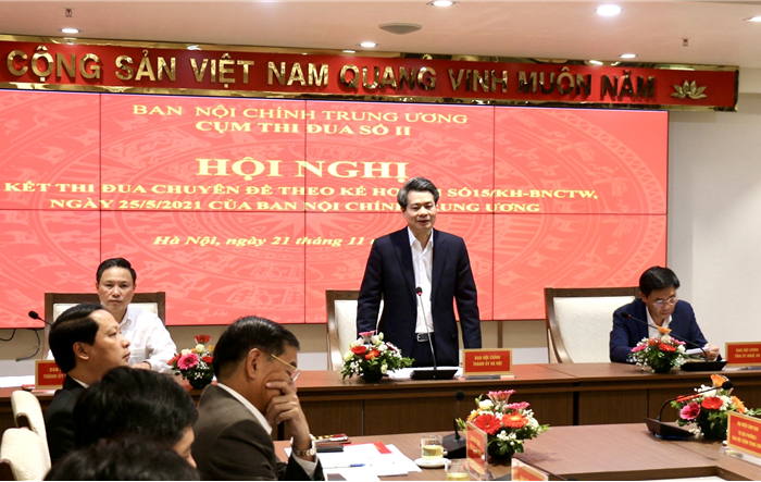 Cụm thi đua số II - Ban Nội chính Trung ương: Sơ kết việc thực hiện Kế hoạch số 15-KH/BNCTW 