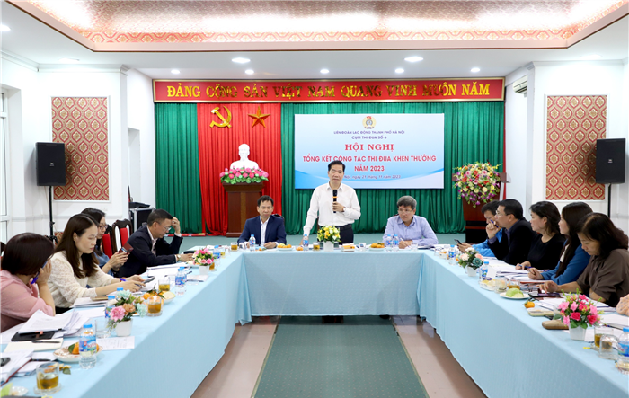 Cụm thi đua số 6 - LĐLĐ thành phố Hà Nội tổng kết hoạt động công đoàn 