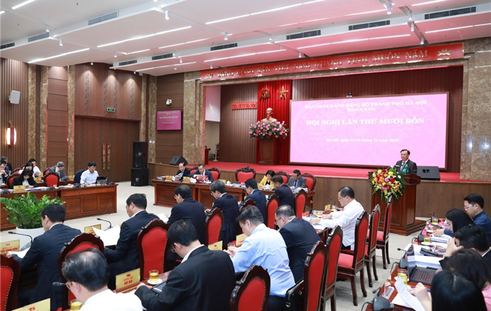 Hội nghị lần thứ 14 Ban Chấp hành Đảng bộ thành phố Hà Nội khoá XVII: Bàn 8 nội dung quyết định sự phát triển Thủ đô năm 2024 và những năm tiếp theo