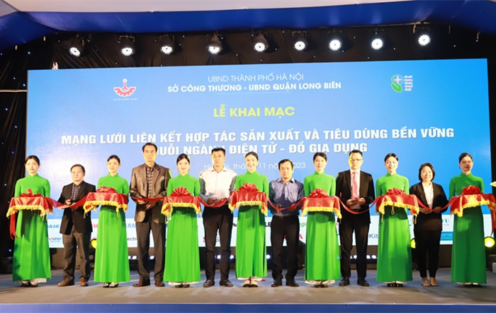 Thành phố Hà Nội kết nối tiêu dùng bền vững trong chuỗi ngành điện tử, đồ gia dụng