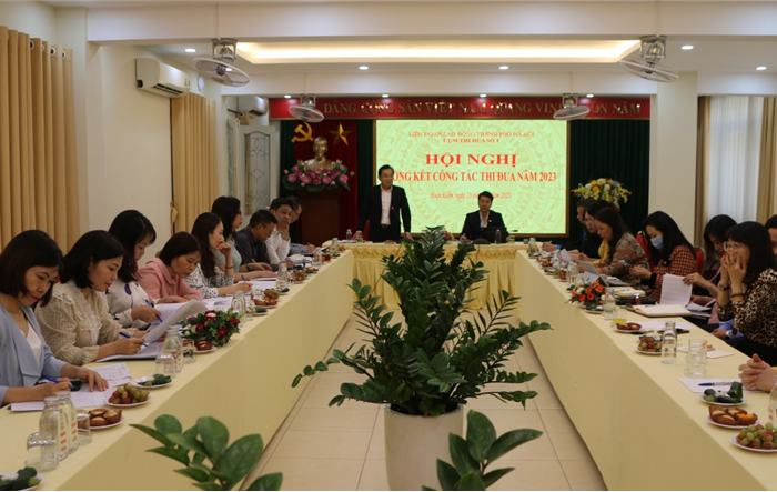 Cụm thi đua số 1 Liên đoàn Lao động thành phố tổng kết hoạt động công đoàn 2023