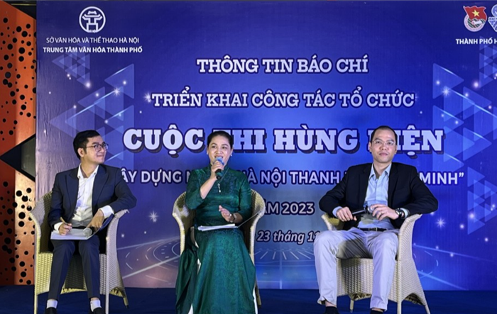 Tổ chức cuộc thi hùng biện “Xây dựng người Hà Nội thanh lịch, văn minh” năm 2023