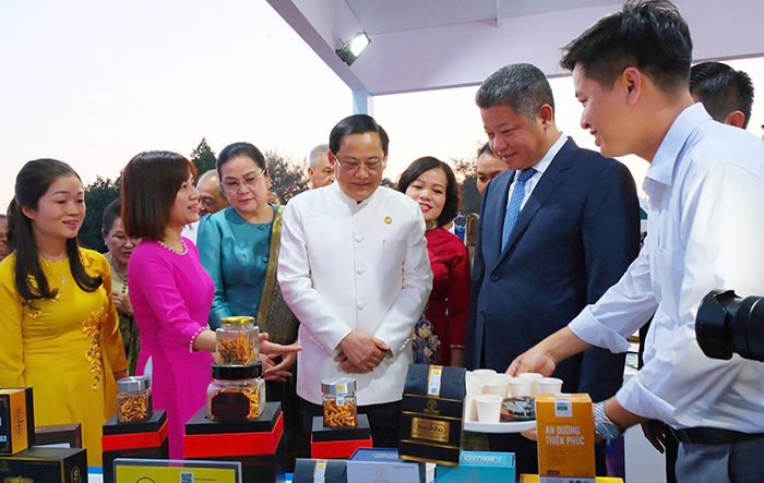 Hội nghị kết nối giao thương doanh nghiệp Hà Nội - Viêng Chăn 2023
