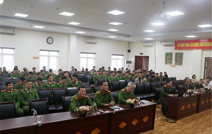 Thị xã Sơn Tây: Bồi dưỡng, tập huấn nghiệp vụ cho lực lượng công an xã