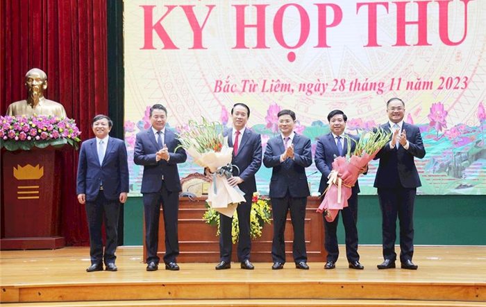 Quận Bắc Từ Liêm có tân Chủ tịch HĐND quận, Chủ tịch UBND quận 