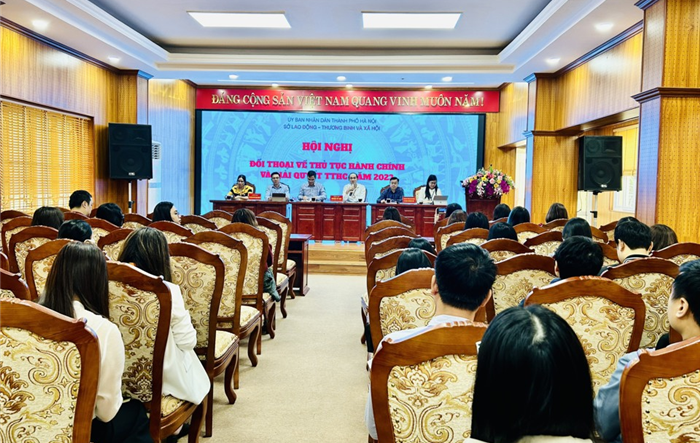 Sở Lao động - Thương binh và Xã hội đối thoại với cá nhân, tổ chức về thủ tục hành chính và giải quyết thủ tục hành chính năm 2023