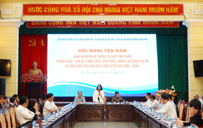 Nâng cao thực hiện văn hóa công sở và nơi công cộng ở Thủ đô