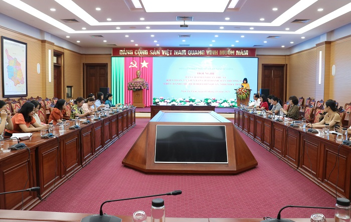Quận Nam Từ Lam kiện toàn chức danh Chủ tịch Hội Liên hiệp Phụ nữ quận