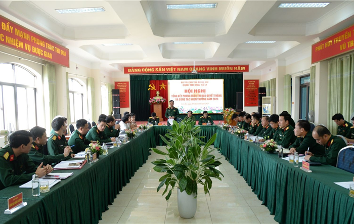 Cụm thi đua số 2, Bộ Tư lệnh Thủ đô tổng kết phong trào thi đua và công tác khen thưởng năm 2023