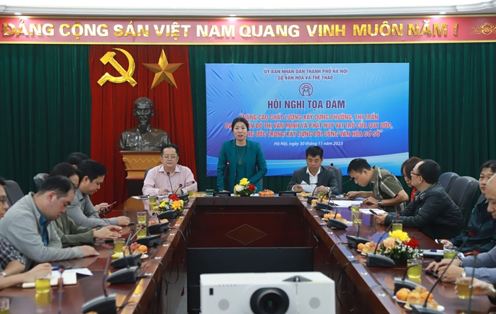 Tọa đàm “Nâng cao chất lượng xây dựng phường, thị trấn đạt chuẩn đô thị văn minh"