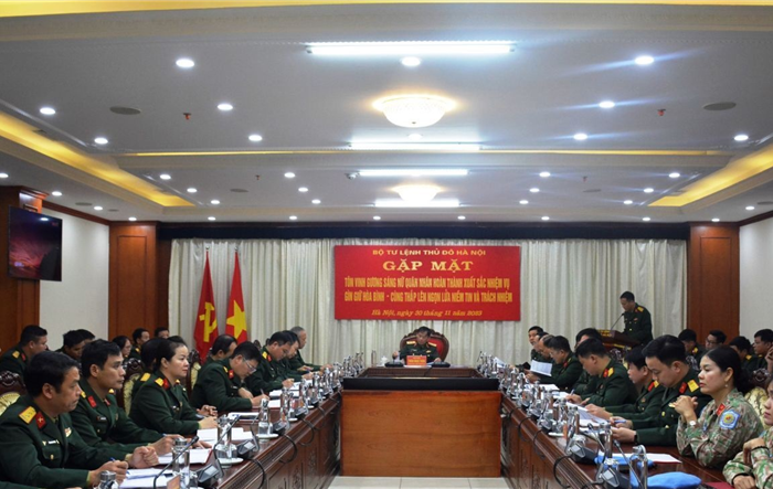 Vinh danh đóng góp của nữ quân nhân gìn giữ hòa bình