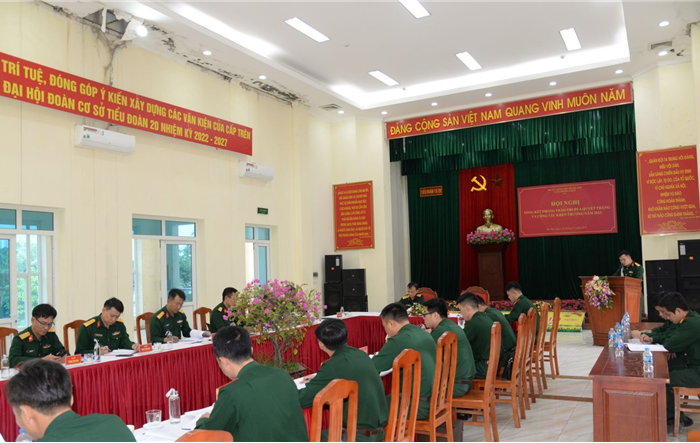 Cụm thi đua số 8, Bộ Tư lệnh Thủ đô tổng kết phong trào thi đua quyết thắng