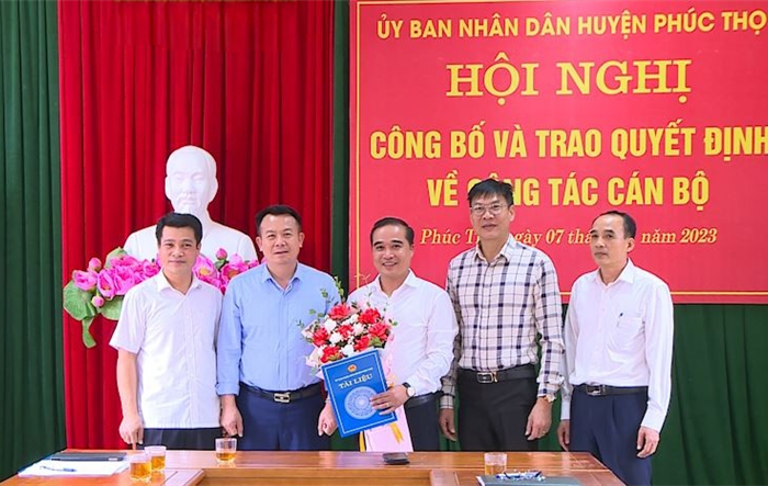 Trung tâm Văn hóa - Thông tin & Thể thao huyện Phúc Thọ có tân Giám đốc