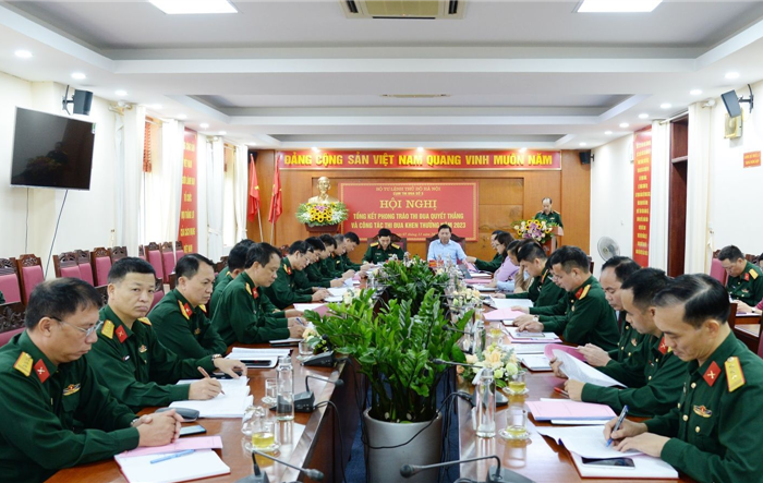 Cụm Thi đua số 3 Bộ Tư lệnh Thủ đô tổng kết phong trào thi đua quyết thắng