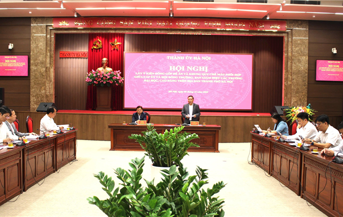 Khẳng định vai trò lãnh đạo của Đảng khi thực hiện Đề án và khung quy chế mẫu phối hợp giữa cấp ủy và Hội đồng trường, Ban Giám hiệu các trường đại học, cao đẳng 