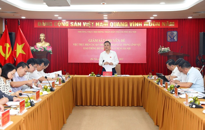 Đề xuất nhiều giải pháp trong quản lý giao thông đô thị tại Hà Nội