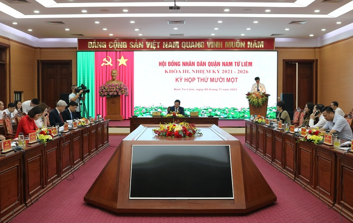 Đồng Chí Mai Trọng Thái được bầu giữ chức Chủ tịch UBND quận Nam Từ Liêm