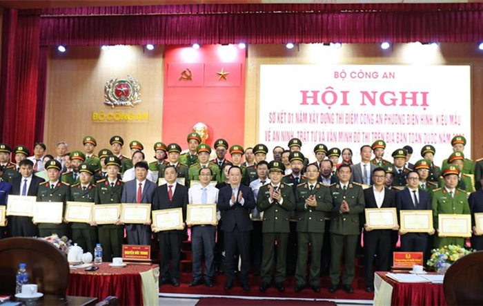 Bộ Công an sơ kết 01 năm xây dựng thí điểm Công an phường điển hình, kiểu mẫu