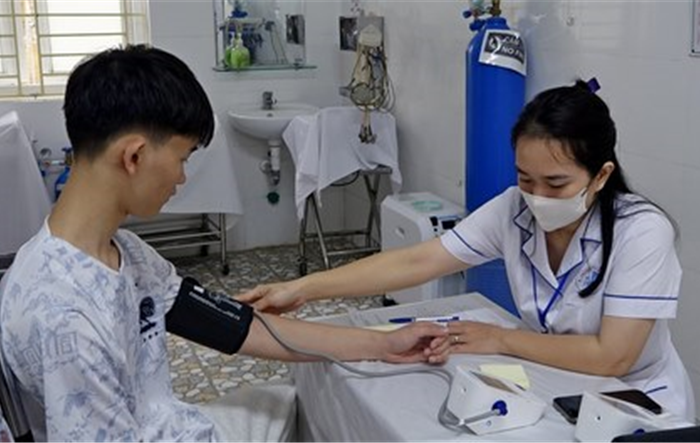 Thị xã Sơn Tây tổ chức khám sức khỏe nghĩa vụ công an nhân dân năm 2024