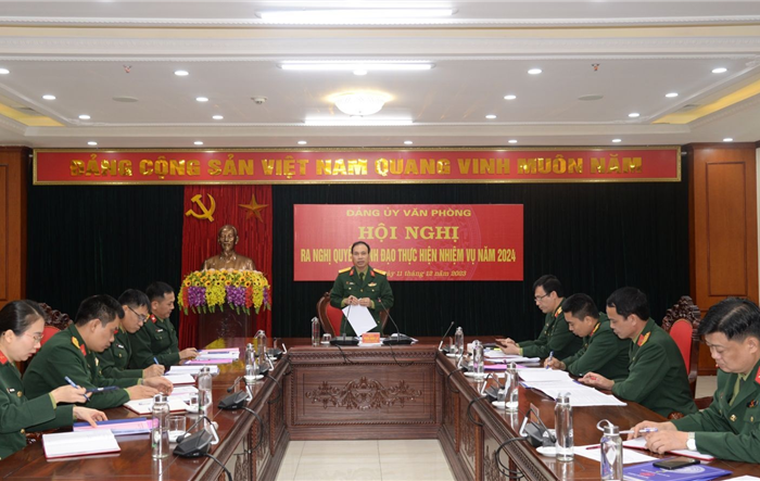Đảng ủy Văn phòng nâng cao chất lượng tham mưu, kế hoạch tổng hợp