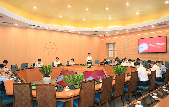 Thành phố Hà Nội triển khai thí điểm sổ sức khỏe điện tử