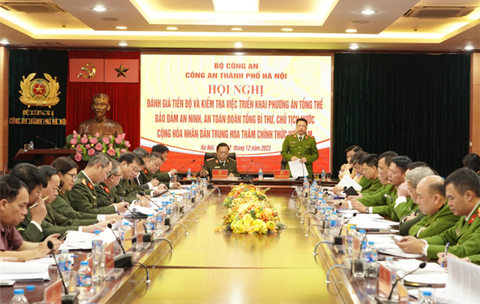 Đảm bảo an ninh, an toàn chuyến thăm cấp nhà nước của Tổng Bí thư, Chủ tịch nước Cộng hoà nhân dân Trung Hoa Tập Cận Bình