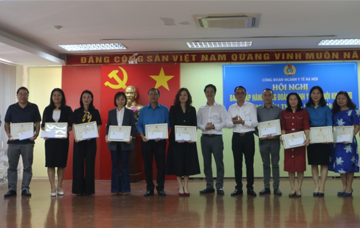 Hội nghị Ban Chấp hành Công đoàn ngành Y tế Hà Nội khóa XVII