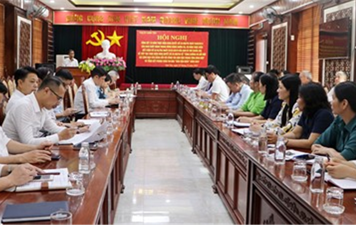 Ban Thường vụ Thị ủy Sơn Tây tổng kết 10 năm thực hiện Nghị quyết số 25-NQ/TW