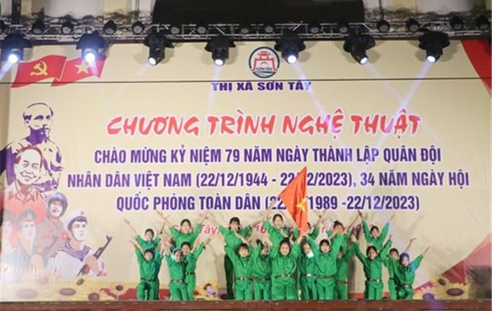 Ấn tượng chương trình nghệ thuật chào mừng kỷ niệm 79 năm Ngày thành lập Quân đội nhân dân Việt Nam
