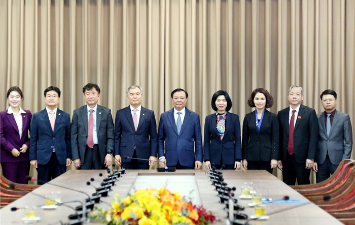 Tiếp tục phát triển quan hệ hợp tác giữa Hà Nội với Seoul và các địa phương của Hàn Quốc