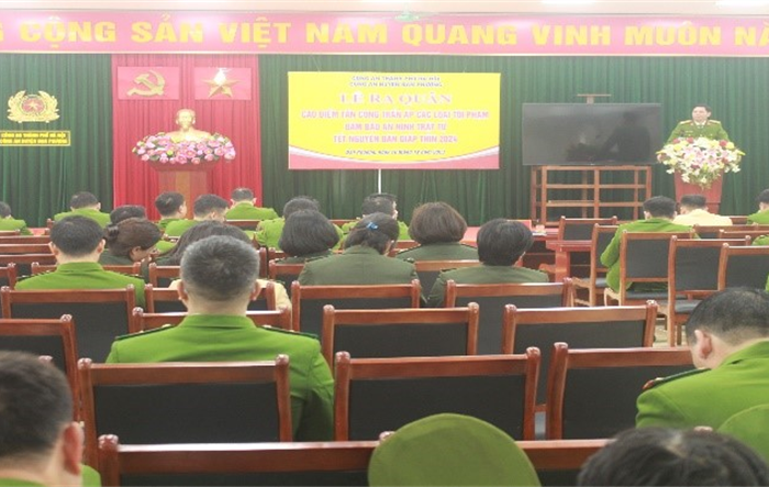 Công an huyện Đan Phượng: Triển khai các biện pháp bảo đảm an ninh trật tự dịp Tết Nguyên đán 2024