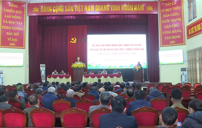 Cử tri huyện Ứng Hoà kiến nghị nhiều vấn đề dân sinh bức xúc