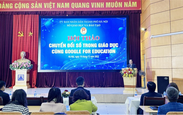 Hội thảo “Chuyển đổi số trong giáo dục cùng Google for Education”