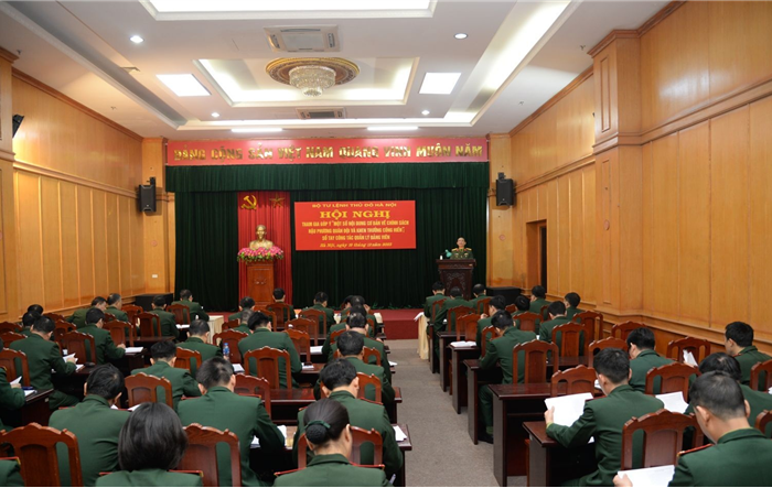 Hội nghị góp ý 2 cuốn tài liệu về công tác chính sách và xây dựng Đảng