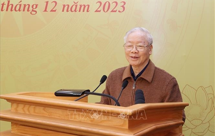 Phát biểu của Tổng Bí thư Nguyễn Phú Trọng tại Hội nghị Đảng ủy Công an Trung ương năm 2023
