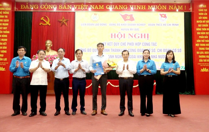 Thành lập Công đoàn Công ty Cổ phần Cơ khí Xây dựng Trường Sơn
