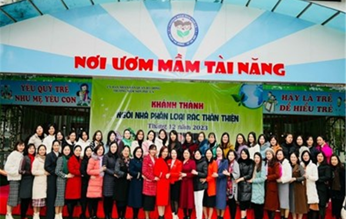 Cấp học mầm non quận Hà Đông - huyện Phú Xuyên tổ chức sinh hoạt chuyên môn