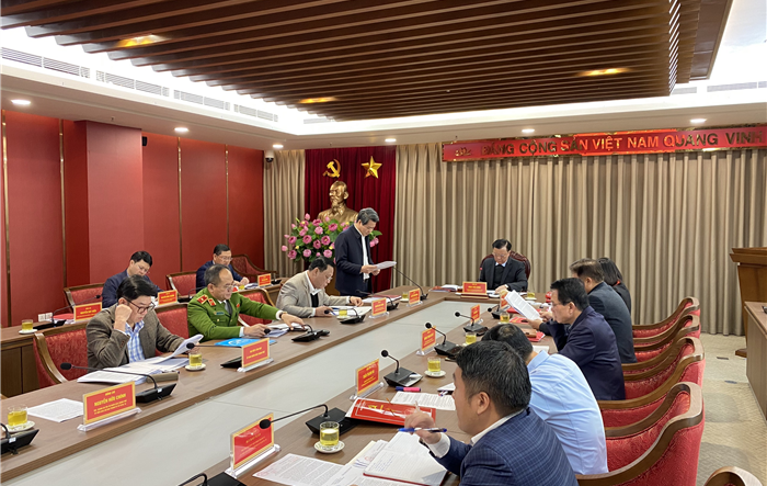 Bí thư Thành uỷ Đinh Tiến Dũng chỉ đạo đưa ra xét xử  35 vụ án tham nhũng trong quý I-2024