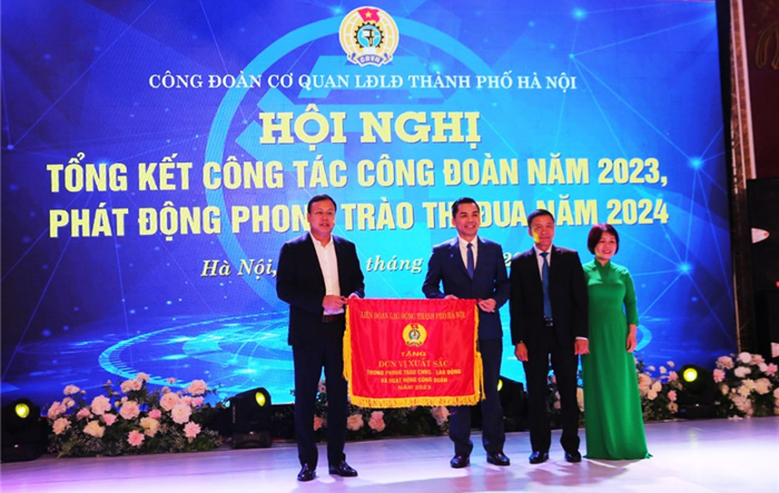 Công đoàn cơ quan Liên đoàn Lao động thành phố phát động phong trào thi đua năm 2024 
