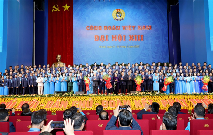 Đại hội XIII Công đoàn Việt Nam, nhiệm kỳ 2023 - 2028 thành công tốt đẹp