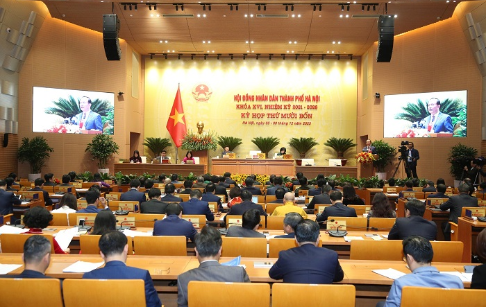 Khai mạc kỳ họp 14, HĐND thành phố Hà Nội khóa XVI