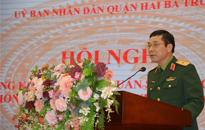 Quận Hai Bà Trưng: Triển khai toàn diện công tác quân sự, quốc phòng năm 2024