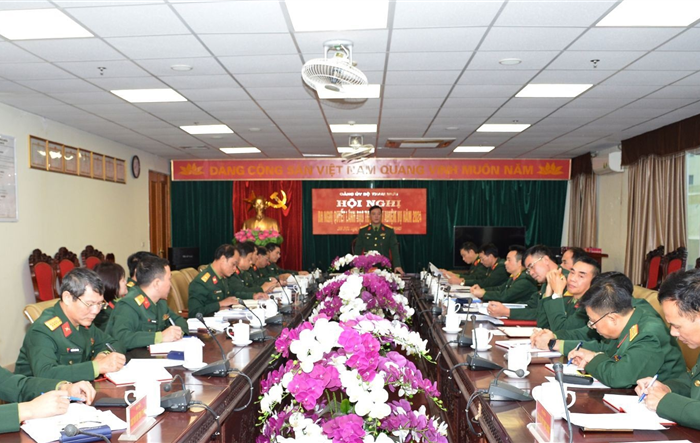 Đảng ủy Bộ Tham chỉ đạo hoàn thành 100% chỉ tiêu về tuyển chọn và gọi công dân nhập ngũ, đạt chất lượng cao
