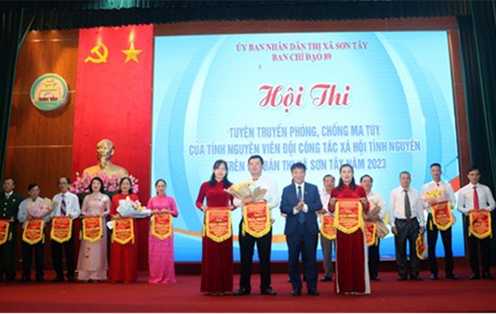 Hội thi “Tuyên truyền phòng, chống ma túy” của tình nguyện viên Đội công tác xã hội tình nguyện