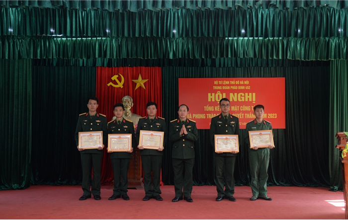 Trung đoàn Pháo bính 452, Tiểu đoàn Công binh 544: Tổ chức thực hiện toàn diện các nhiệm vụ